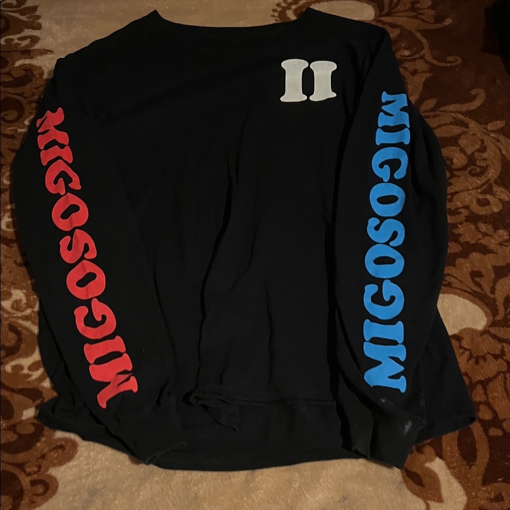 2018 Migos tour long sleeve shirt